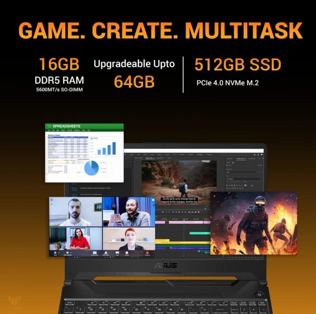 Asus TUF GAMING LAPTOP - Image 7