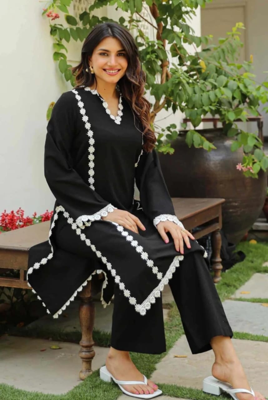 women cotton kurta set - Image 6
