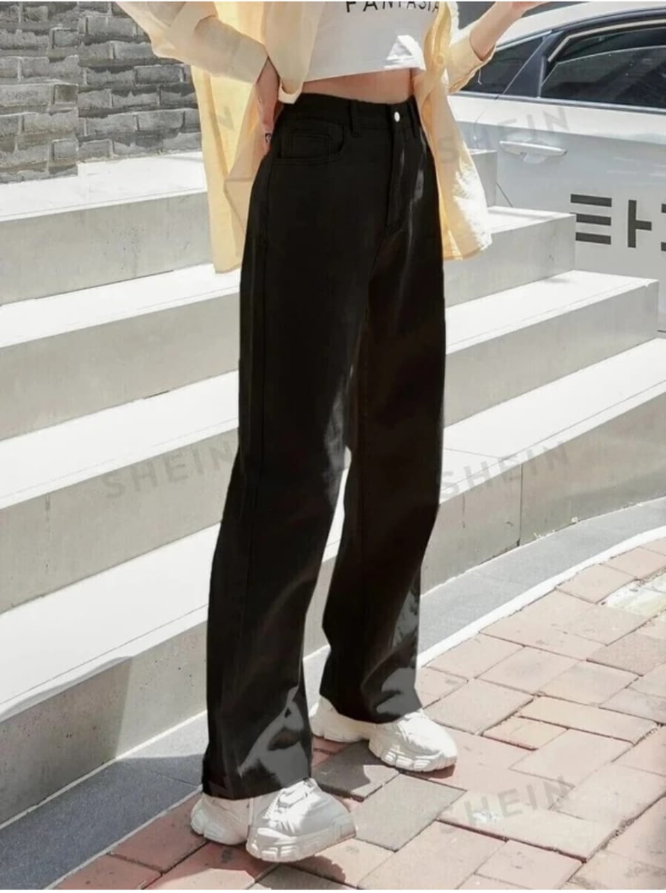 Women Regular Black jeans - Image 2