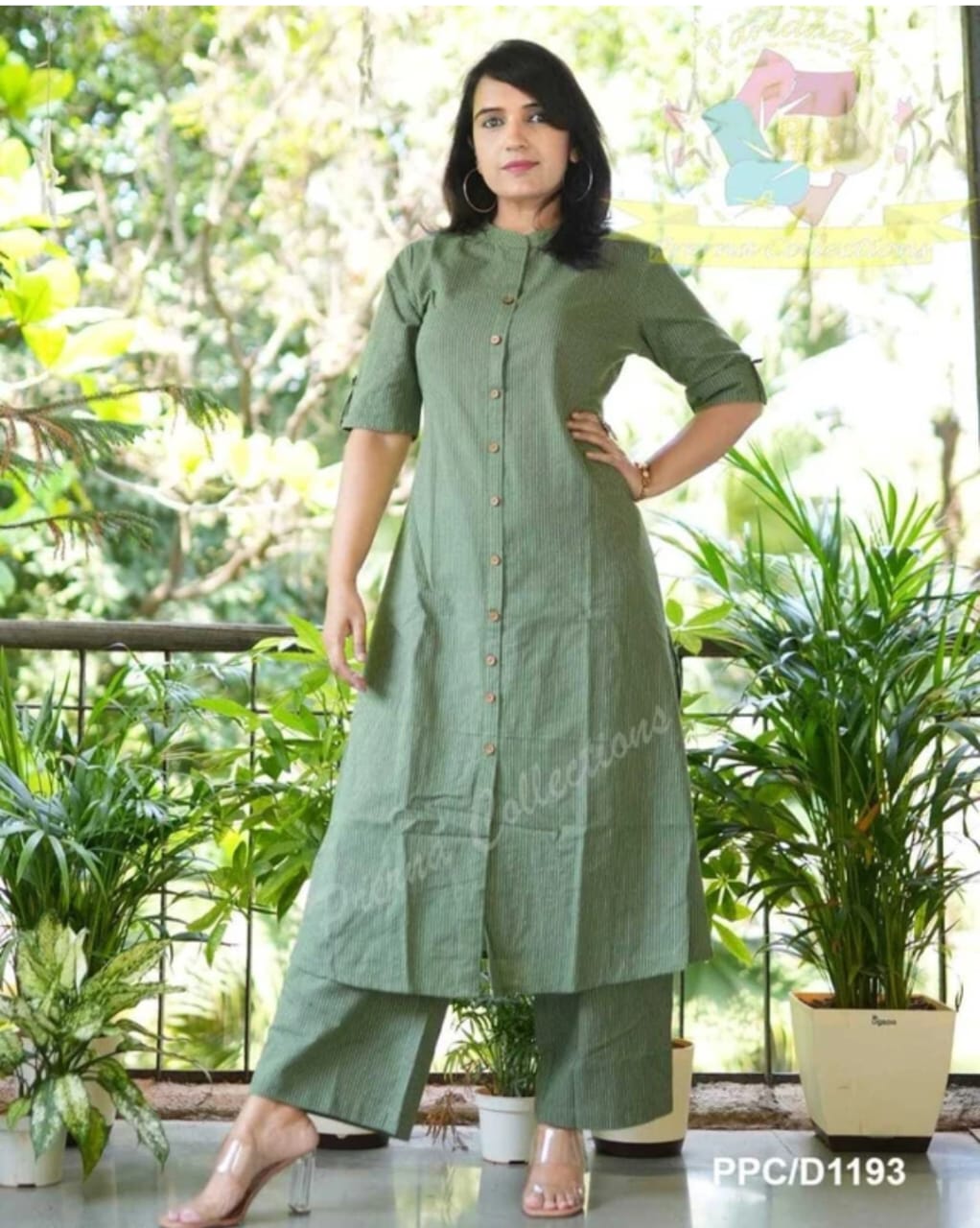cotton women kurta pent set