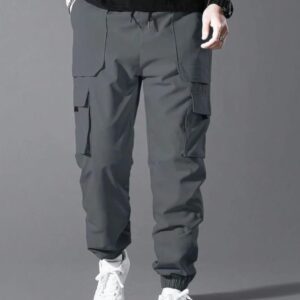 Men’s Grey Cargo Pants